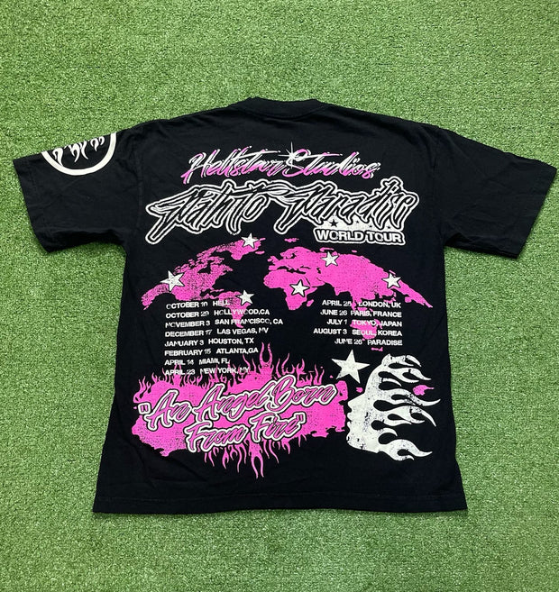 Casual fashion letter print T-shirt
