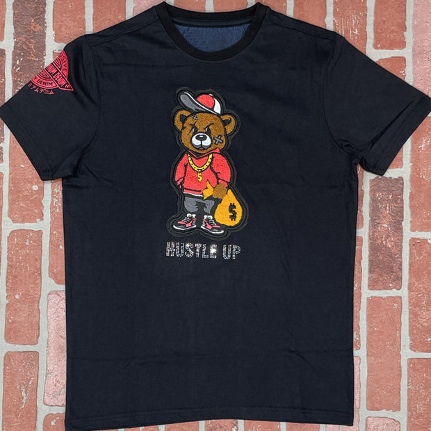 Fashion Print Preppy Loose Crew Neck T-Shirt