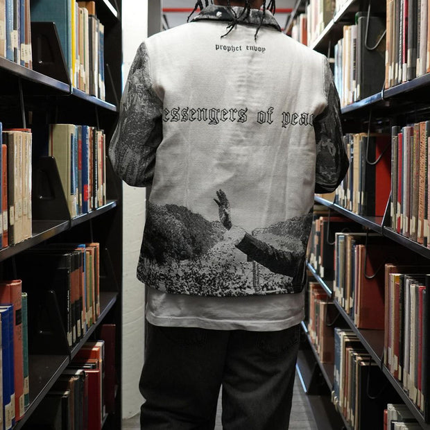 Trendy brand personalized retro tapestry jacket