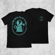 Key Of David Printed Short Sleeve T-Shirt