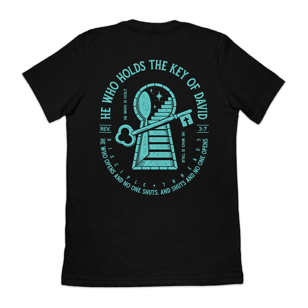 Key Of David Printed Short Sleeve T-Shirt