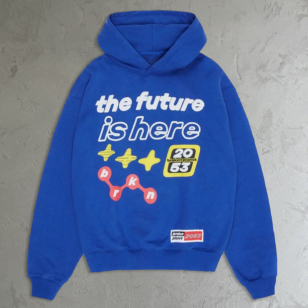 Retro Hip Hop Casual Fashion Hoodie