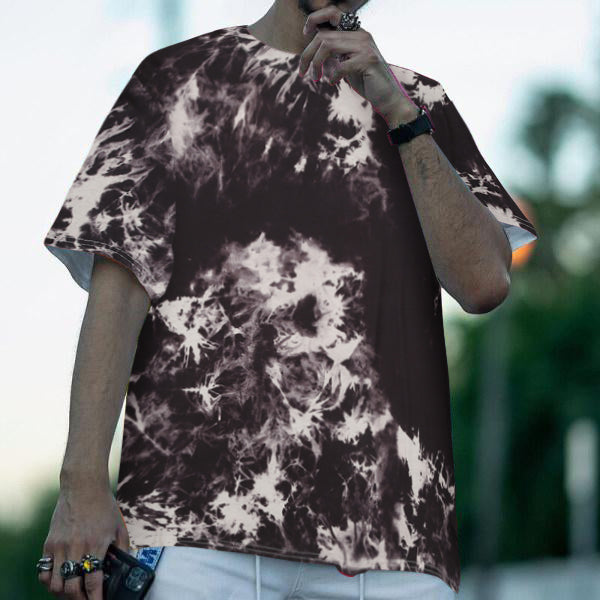 Street style casual tie-dye loose T-shirt