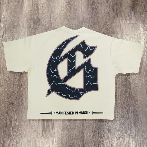 City Biker Print Short Sleeve T-Shirt