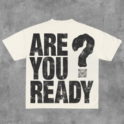 Jesus Is Coming Are You Ready Print Short Sleeve T-Shirt