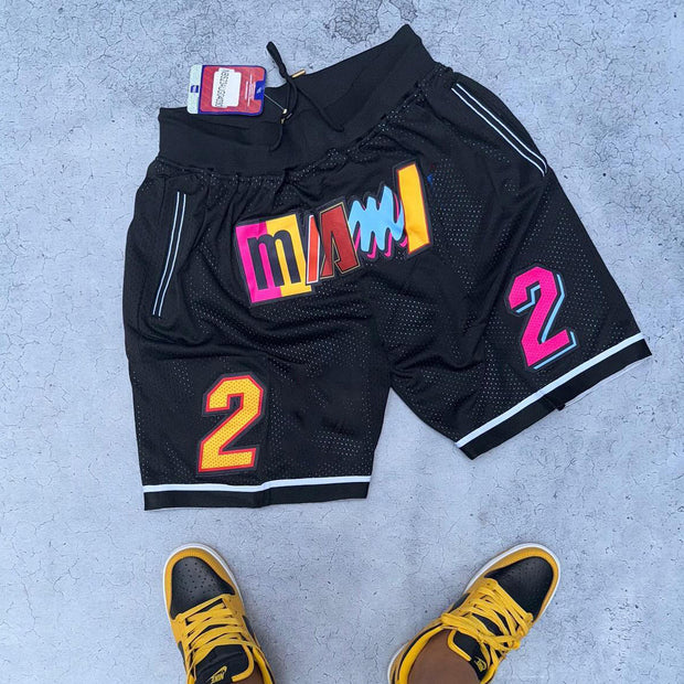 Fashionable and personalized sports style printed shorts