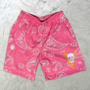 Vintage Cashew Flower Fashion Street Shorts
