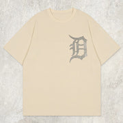 Hot Drill Circle Letters Graphic Tee