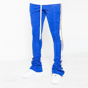 Fashionable casual color block trousers