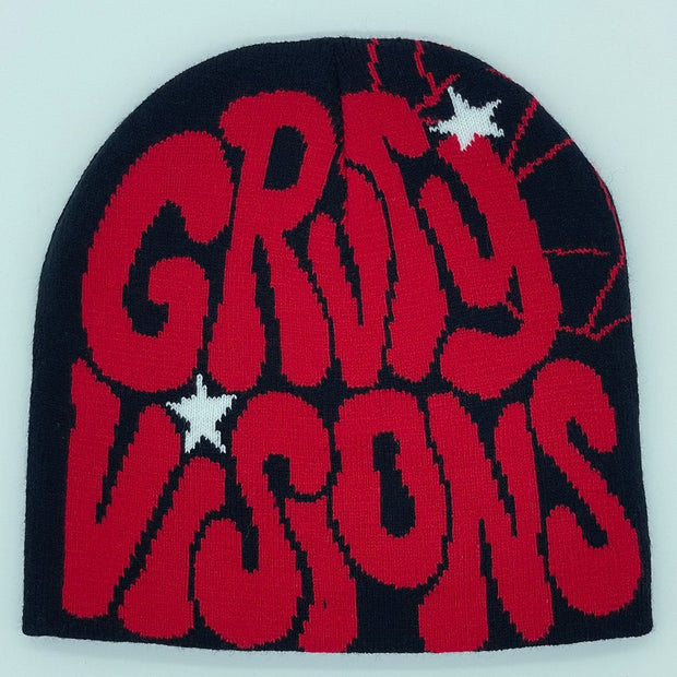 Men's and women's jacquard hats with letters hip-hop caps