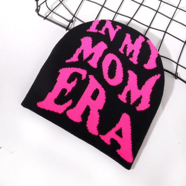 Personalized hip-hop trend ERA letter knitted hat
