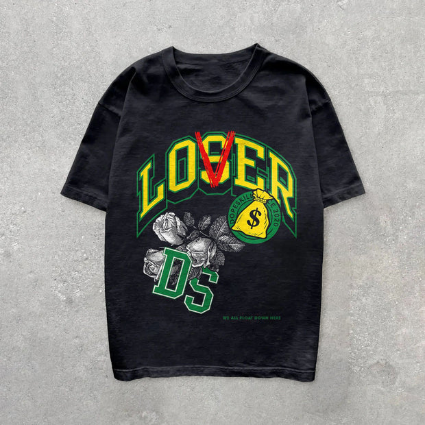 Casual Hip Hop Fashion Short Sleeve T-Shirt