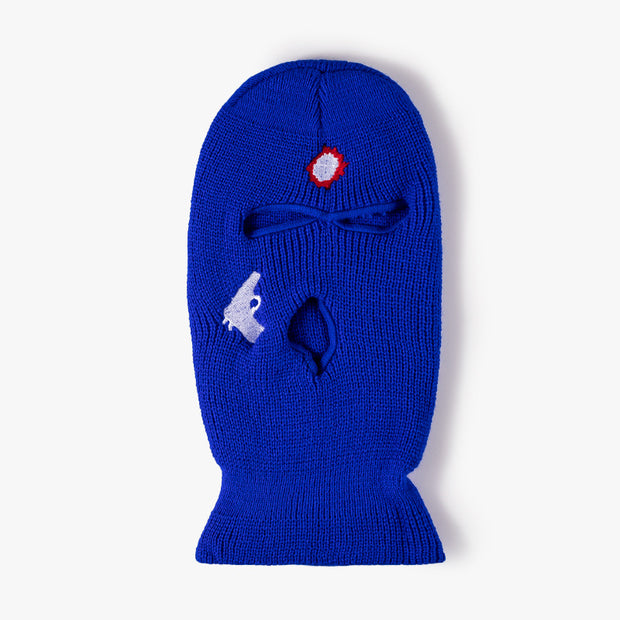 Street Couple Embroidered Three-Hole Beanie