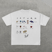 Personalized Print Short Sleeve T-Shirt