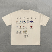 Personalized Print Short Sleeve T-Shirt