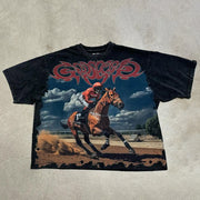 godspeed print T-shirt