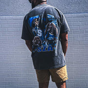 Hip-hop rap printed T-shirt