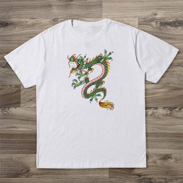 Tide brand retro street short-sleeved T-shirt
