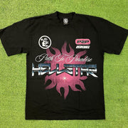 casual statement street style print T-shirt