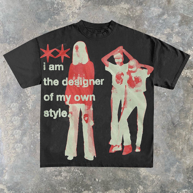 Fashion casual street cotton T-shirt