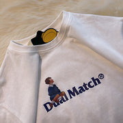 Japanese vintage short-sleeved t-shirt loose