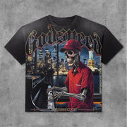 Pianist Print Short Sleeve T-Shirt