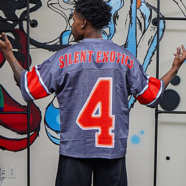 Casual Street Panel Mesh Jersey