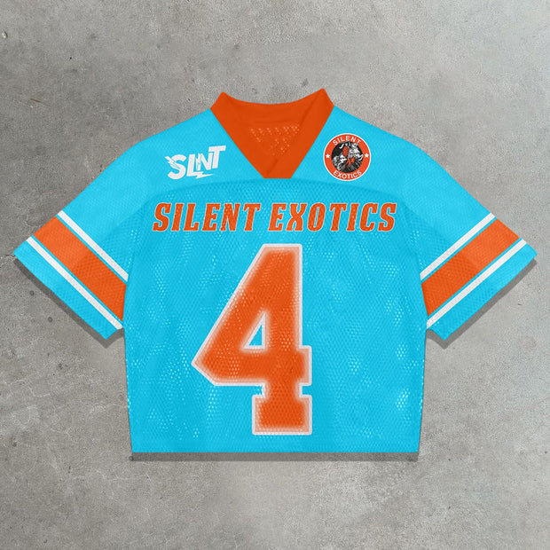 Casual Street Panel Mesh Jersey