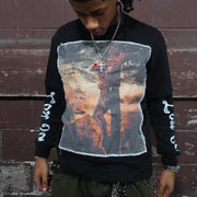 Jesus Redeemed Casual Street Fake Two Piece Long Sleeve T-Shirt