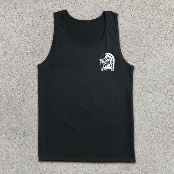 Skull Graphic Print Tank Top