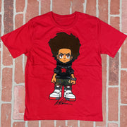 Casual Preppy Print Crew Neck T-Shirt