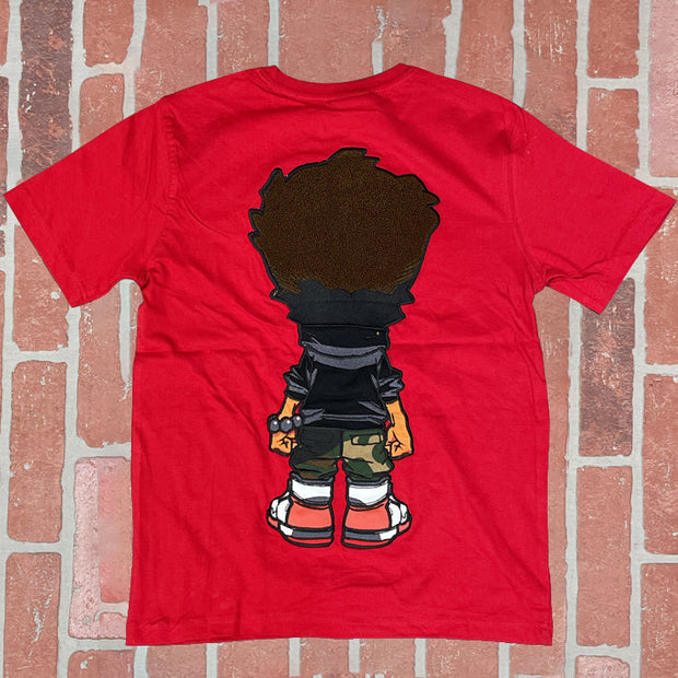 Casual Preppy Print Crew Neck T-Shirt