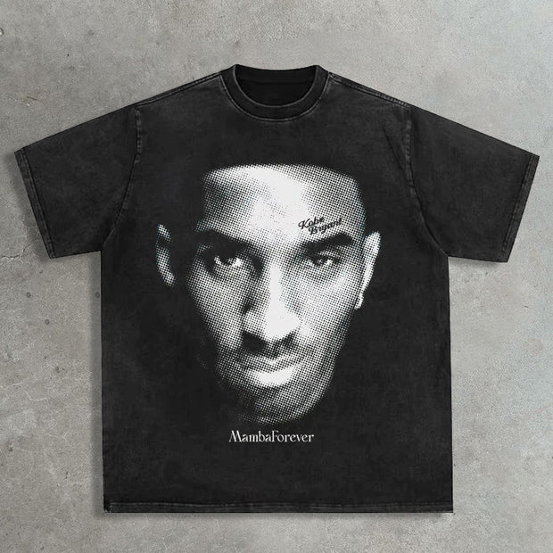 Mamba Forever printed T-shirt
