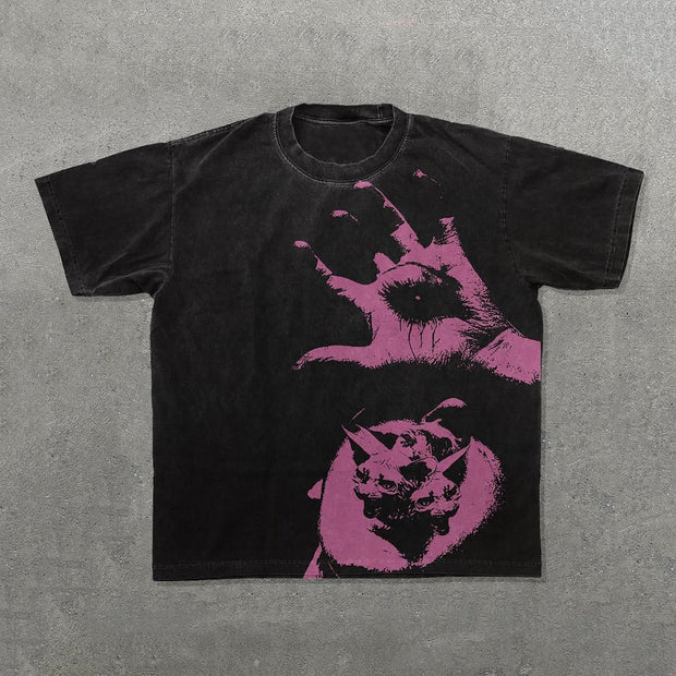 Personalized Print Short Sleeve T-Shirt