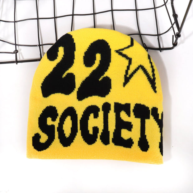 22 Number Single Knitted Hat