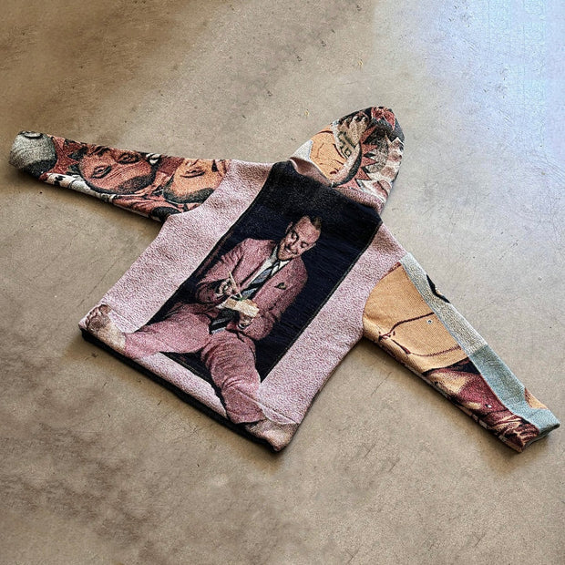 Hip Hop Rap Street Tapestry Hoodie