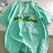 Daiwing Search Life Hidden Retro Short Sleeve T-shirt