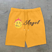 Smiley Fashion Retro Street Hip Hop Shorts