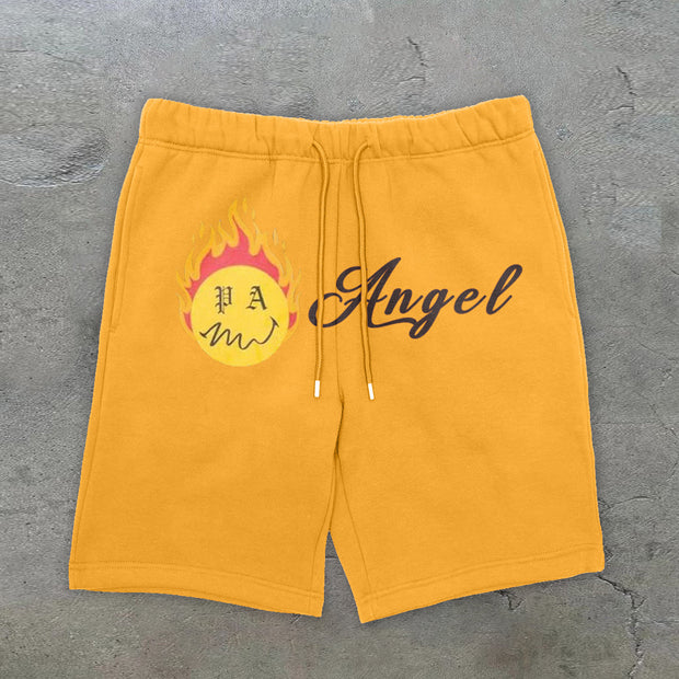 Smiley Fashion Retro Street Hip Hop Shorts