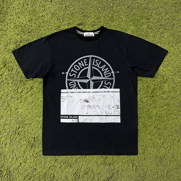 Trendy hip hop rock fashion short sleeve T shirt