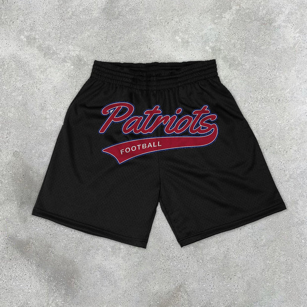 Men's casual sports training mesh shorts