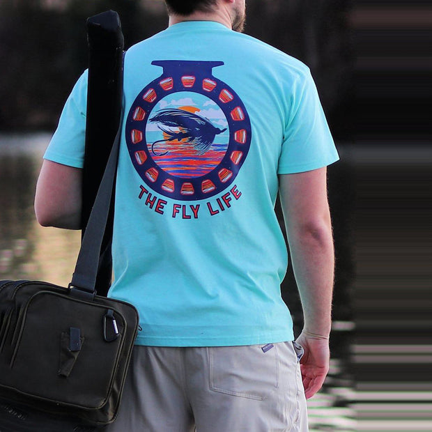 'THE FLY LIFE' printed T shirt