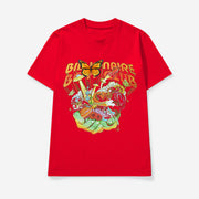 Tide brand print street short-sleeved retro T-shirt