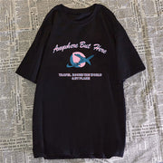 Japanese port style Matsubarajuku style fried street short-sleeved t-shirt