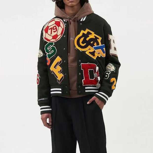 Football all-star casual street jacket