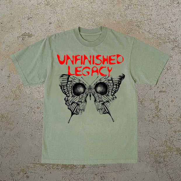 Unfinished Legacy Print Short Sleeve T-Shirt