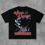 Casual Football Team Print Short Sleeve T-Shirt