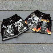 Death Thug Casual Street Mesh Shorts
