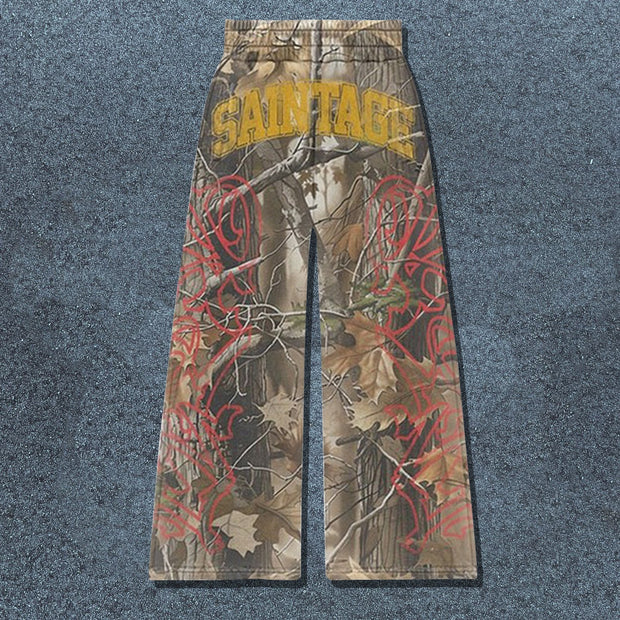 Saint Camouflage Casual Streetwear Trousers