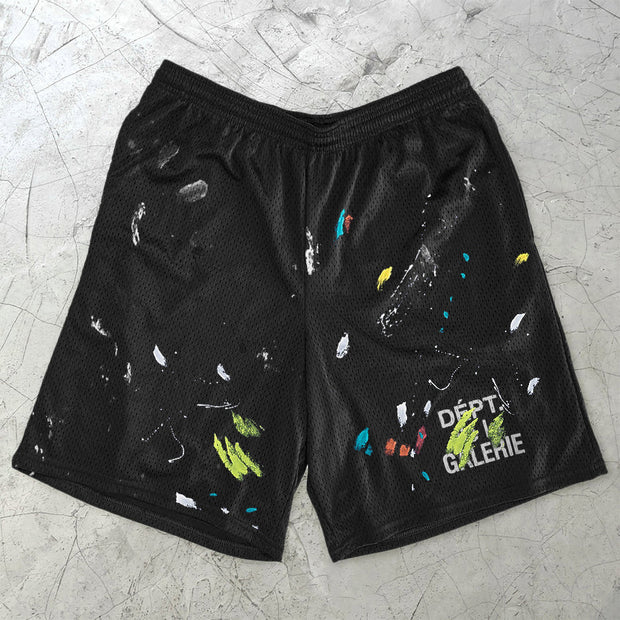 Hip-hop street fashion mesh shorts